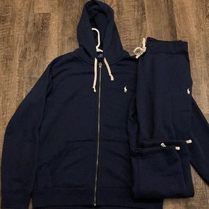 Polo set (dark blue)